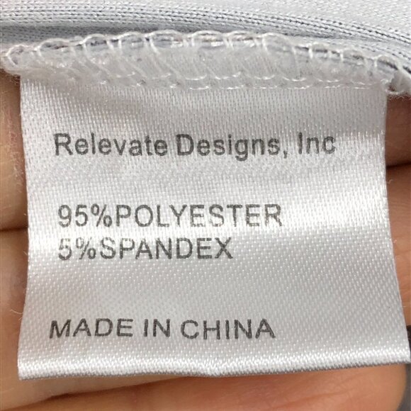 Relevate Designs Black & tan Baroque Abstract Pattern Leggings Stretchy size 1x - Picture 8 of 13